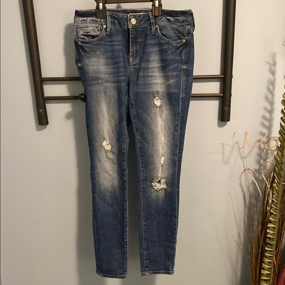 Mavi Mid Rise Ankle Jeans